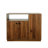 Compact Kitchen Sideboard with 2 Glass Sliding Doors, 3 Drawers & 1 Display Shelf, Ideal for Organized Storage and Modern Decor