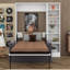 Lit escamotable avec canapé et tablettes Mironda-977862936
