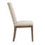 Chaise de salle à manger rembourrée en lin Irving Place Parsons-537581934-611458768