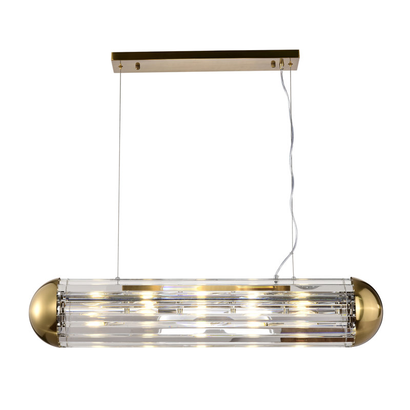 Luminaire pour îlot de cuisine 5 lumières Horizon