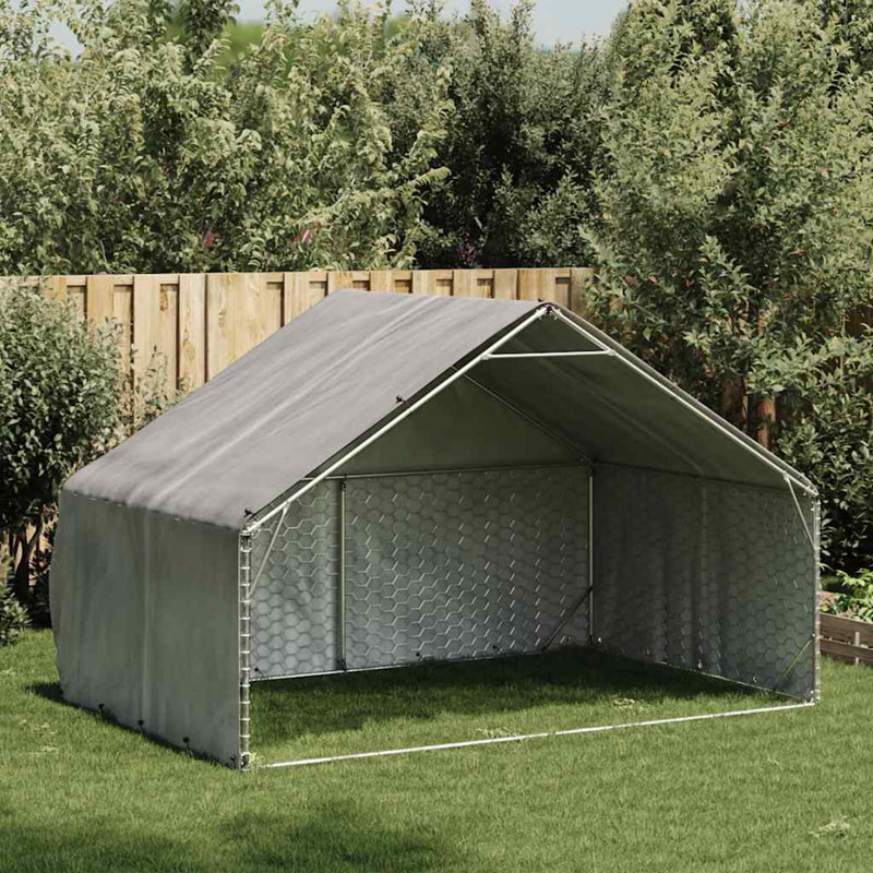 Chenil d'extérieur pour chien Vidaxl
