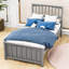 Lit plateforme simple en bois