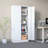 71"H Metal Garage Storage Cabinet,Steel Locking Cabinet with Doors and 3 Shelves, Tall Cabinets for Garage Storage Systems Lockable File Cabinet for Home Office-1393502511