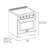 ZLINE Autograph 30 in. Paramount Induction Range with Door & Black Accents-120165272
