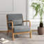 Jyrin 65.5 Cm Wide Cotton Armchair-731053760-731053763