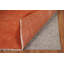 Tapis orange pour vestibule moderne Gabbeh 3 x 4