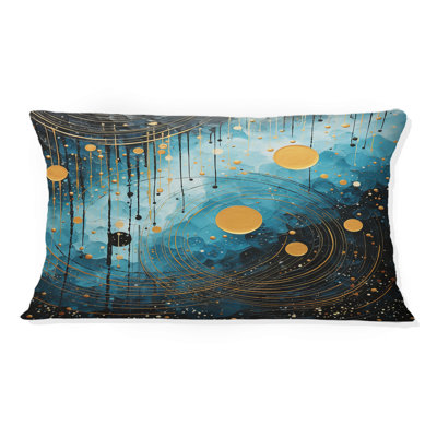 Coussin Blue Minimalisme Moon I - Minimalisme