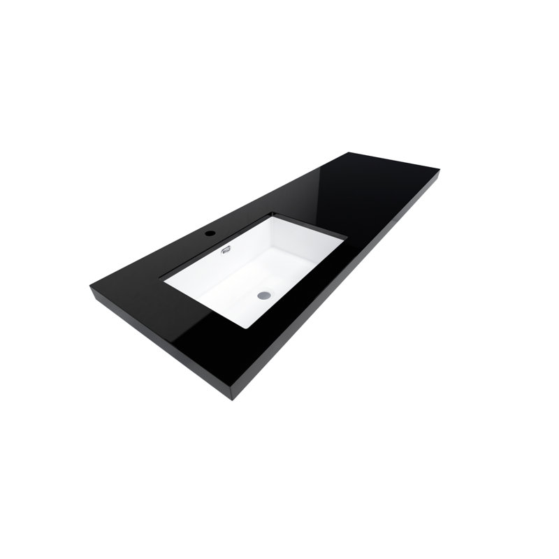 Reyes 61'' Bathroom Vanity Top with Sink