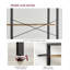 Toulouse 186cm H x 80cm W Metal Etagere Bookcase-290772490