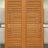 5-Piece Outdoor Acacia Wood High-Dining Bistro Set With Cushions