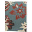Tapis bleu clair Otto