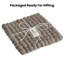  MODWOOL 8" Square Wool Trivet (Set of 2, Brown)-874649373