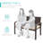 Nethra Steel Outdoor Bench-1500205302-1500205303