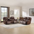 2 - Piece Power Reclining Top Grain Leather Living Room Set With USB & 2 Cup Holders On Back Cushions