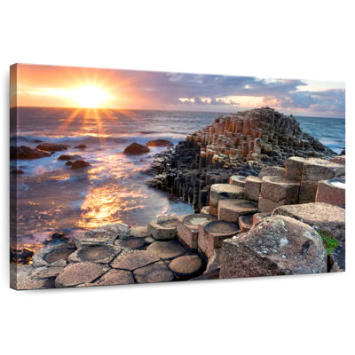 Giant's Causeway Sunset