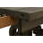 Extendable Rectangular Dining Table With 4 Upholstered Side Chairs And Buffet-2133395732