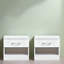 Pair Of Highbury 1 Drawer Open Shelf Bedside Tables-118371630
