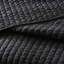 Courtepointe simple / simple TG en noir, microfibre avec coton à l'intérieur, réversible pour différentes saisons, 2 pièces et 1 taie décorative, literie noire en coton-120276133-120276129