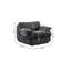 Chaise sur pied Lazy