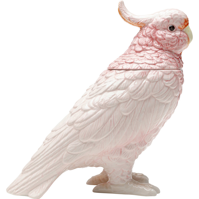Decorative jar Exotic Bird