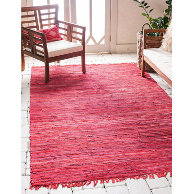 Gwin Cotton Abstract Indoor Rug