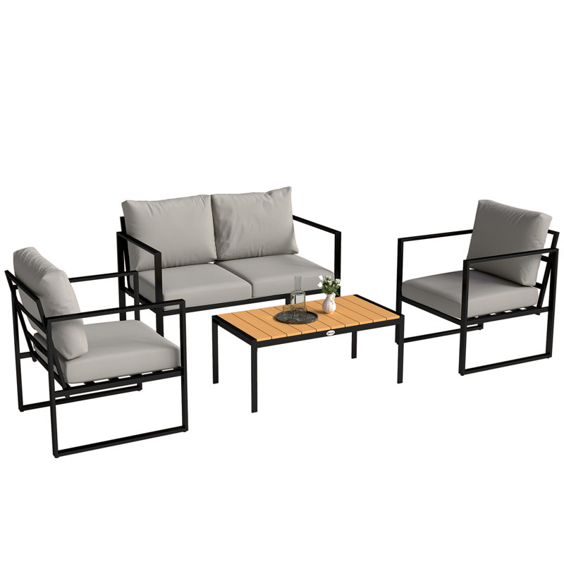  4-Seater Garden Furniture Set
