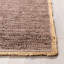 Tapis en coton tissé à la main de couleur unie Zeitler en brun / naturel-26830686