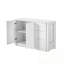 Hemel avec table extensible, portes doubles et 3 tiroirs-1192600658