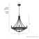Perch Point 5 Light Candle Style Wagon Wheel Chandelier
