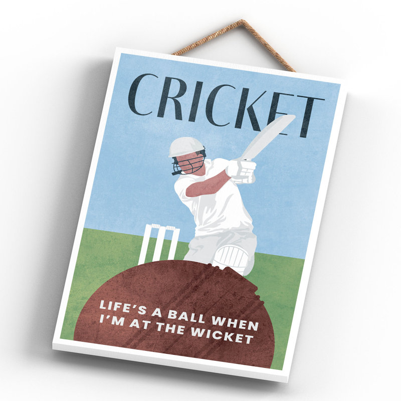 Sports Wall Decor, 28.5cm H x 18.5cm W x 0.9cm D