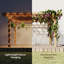 Outsunny 3.6 x 3.6m Graden Pergola Kit Wooden Pergola Gazebo Dark Brown