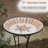 Ulus Glass Mosaic Birdbath