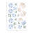 Peony Flower Wall Stickers Large Set