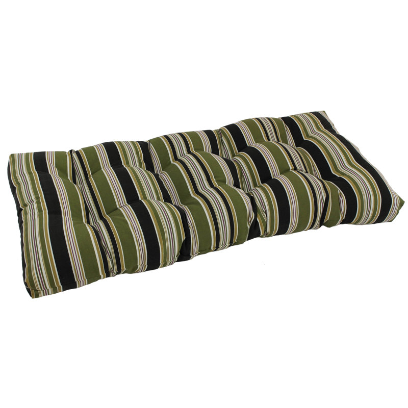 Outdoor 5'' Loveseat Seat Cushion, Eastbay Onyx