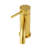 Modern Brushed Gold Single Hole Bathroom Vanity Faucet Lead-Free Stainless Steel With Single Handle & Drip-Free Ceramic Cartridge-122721223
