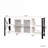 TV Stands with Metal Open Bookshelf-905284724