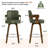 26" Upholstered Swivel Counter & Bar Stool with Armrest-332863166-302295351