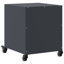 Preslei 36 cm W Steel Bedside Table-1634564698-1642976645