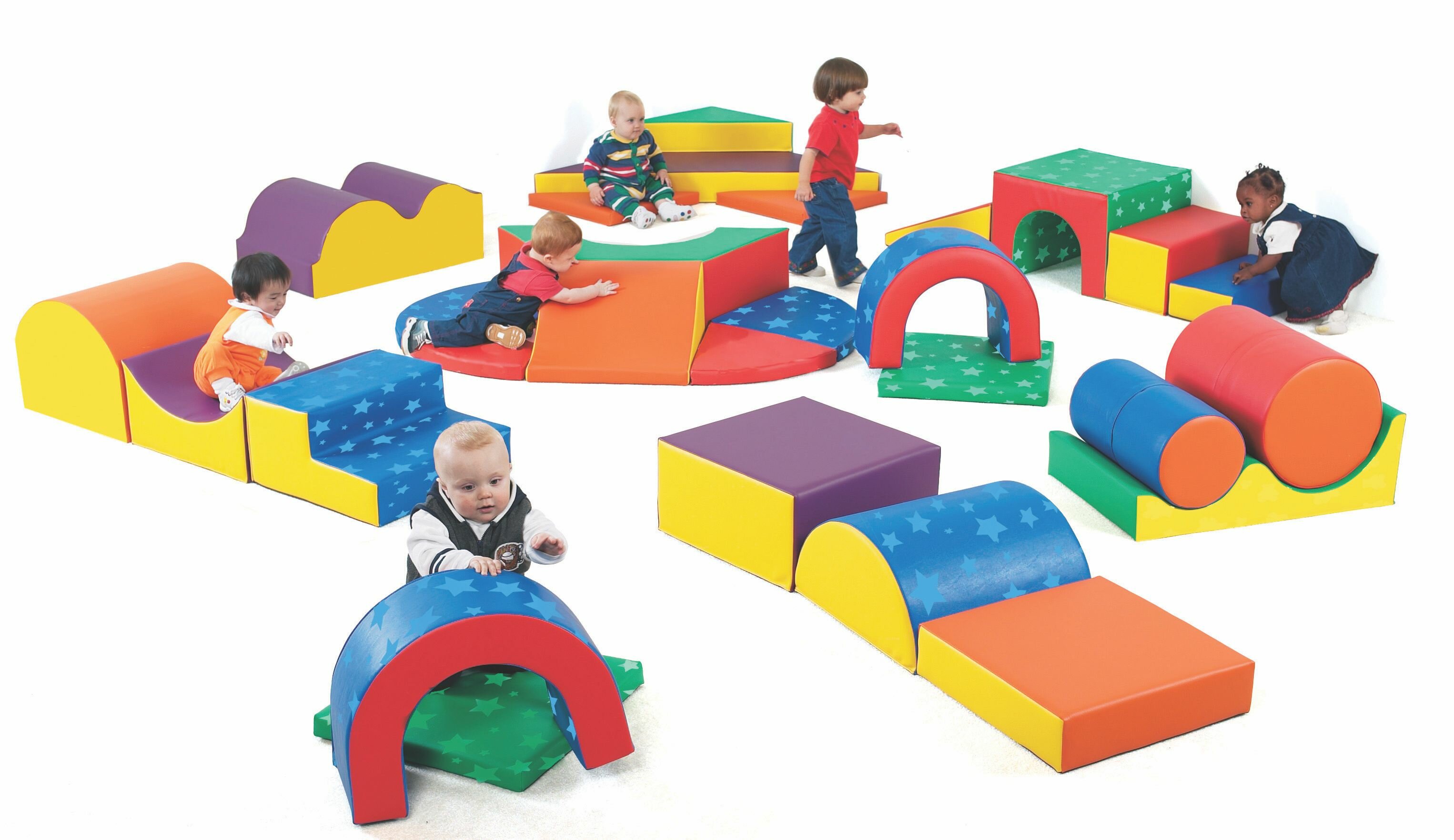 Children's Factory Shape & Play Kids Obstacle Course, Baby or Toddler  Indoor Play Set, Kids Soft Play Climber