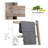 Très grand porte-serviettes en bois rustique 6 pi-1711855064