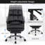 Chaise de bureau en similicuir