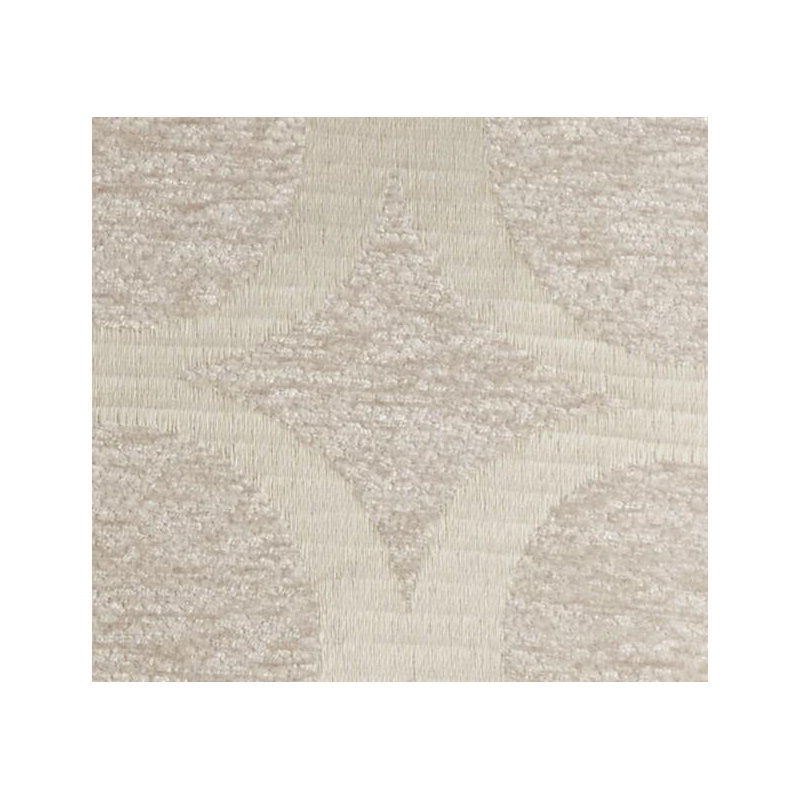 Broward Feathers Geometric Cushion with Filling, Cream, 55cm H x 55cm W x 15cm D