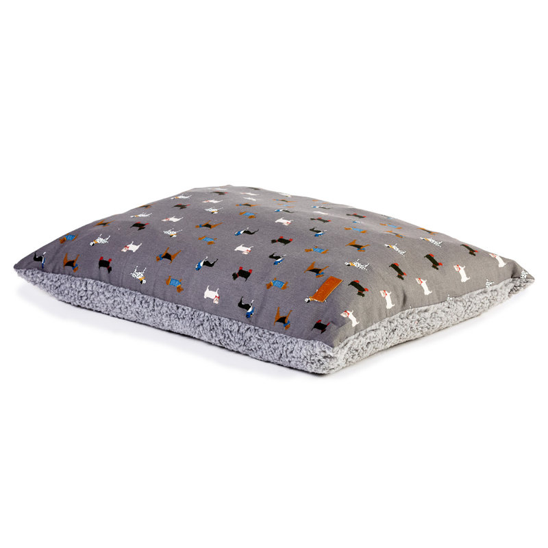 Fatface Animal Print Cotton Pet Bed, Large (87cm W x 138cm D x 20cm H)