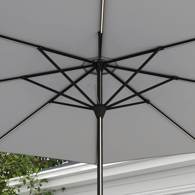 Nikiyah 265cm Market Parasol