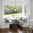 White Phoenix Tail Pendant Light