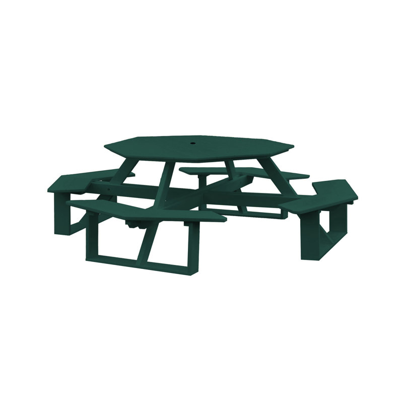 Table de pique-nique Filomena, Vert pelouse, Non