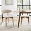 Chaise d'appoint rembourrée en bois massif Vannie-95237292-95237294-95178665