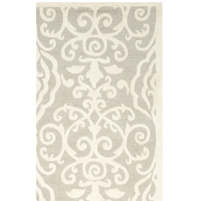 Tapis oriental en laine touffeté à la main Chesterfield Martha Stewart, Tapis de couloir 2 pi 3 po x 8 pi