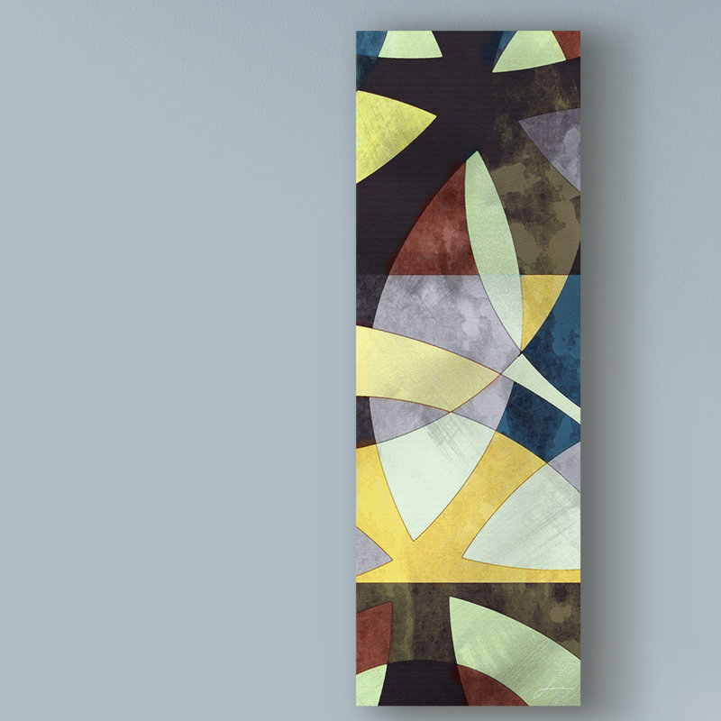 « elliptic path i », reproduction d’impression sur toile tendue, H 19 po x l 6 po x P 2 po