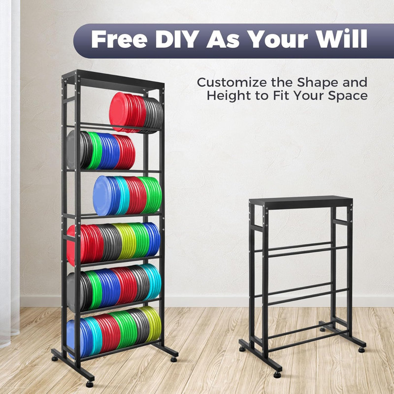 Metal Disc Golf Storage Rack